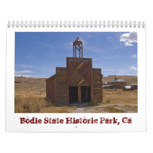 Calendário Bodie Ghost Town Calendar