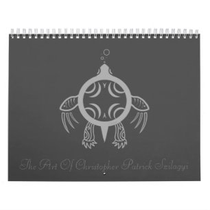 Calendário Bolhas da tartaruga de mar