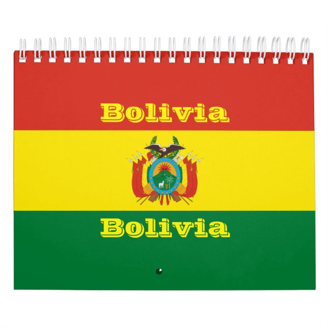 Calendário Bolívia (Capa)