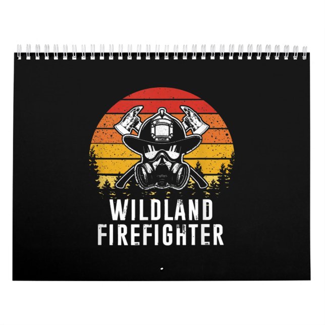 Calendário Bombeiros Reto Sunset (Capa)