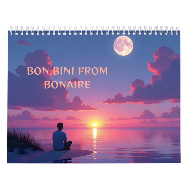Calendário Bonaire bem-vindo (Capa)