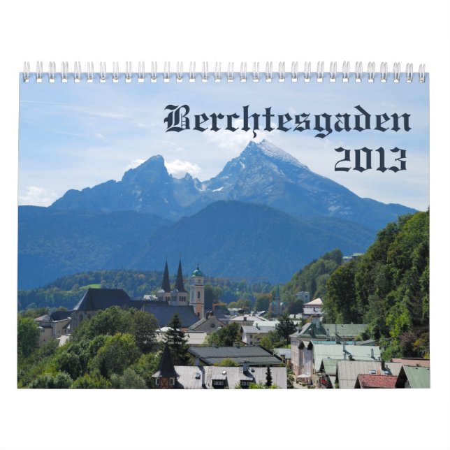 Calendário bonito de Berchtesgaden 2013 (Capa)