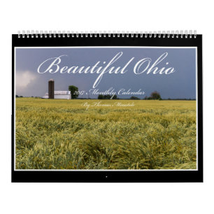 Calendário bonito de Ohio 2017 por Thomas Minutolo