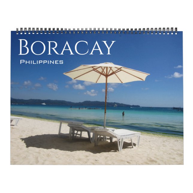 Calendário boracay 2027 grande (Capa)