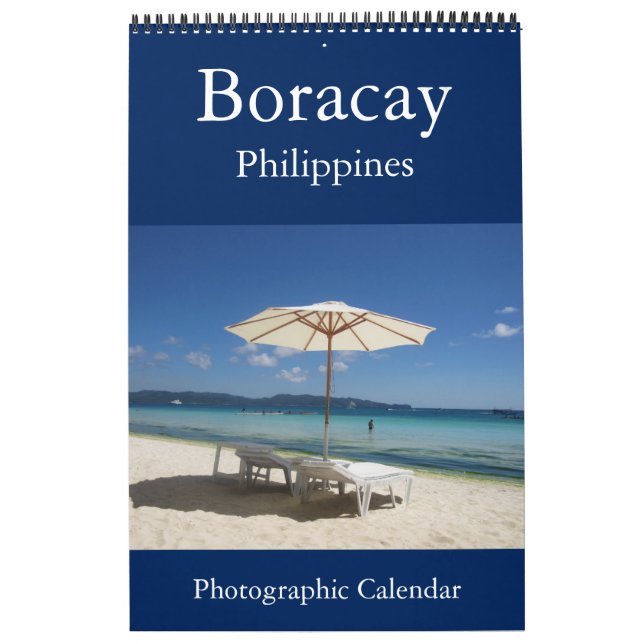 Calendário boracay philippines (Capa)