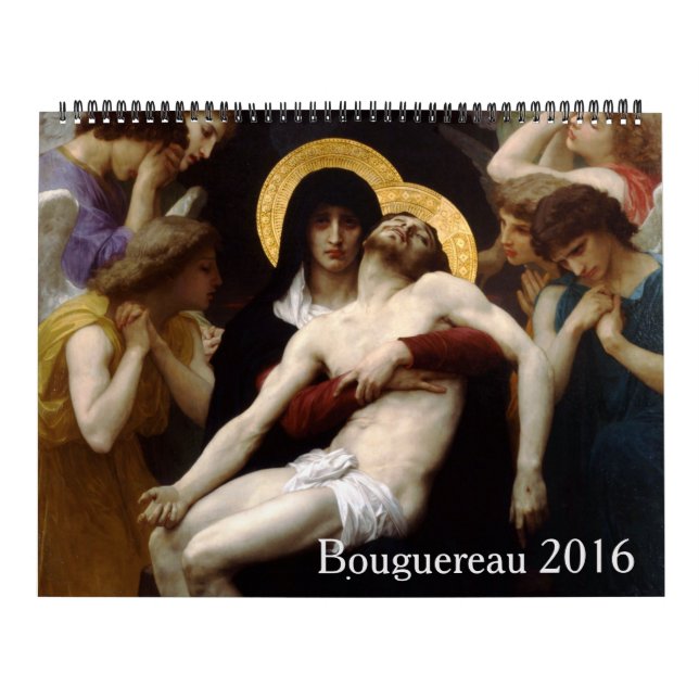 Calendário Bouguereau 2016 grande (Capa)