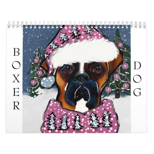 Calendário Boxer Dog (Capa)
