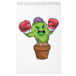 Calendário Boxing Cactus