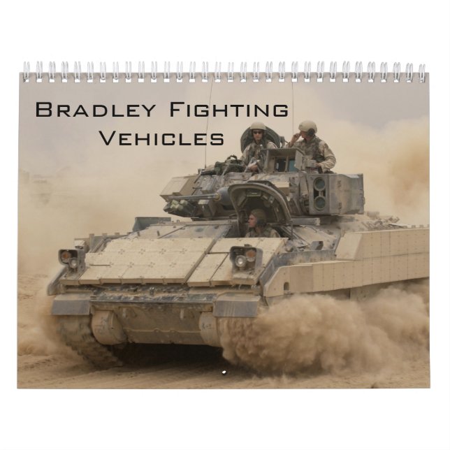 Calendário Bradley Fighting Vehicle (Capa)