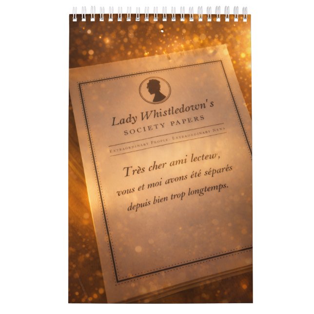 Calendário Bridgerton inspired (Capa)