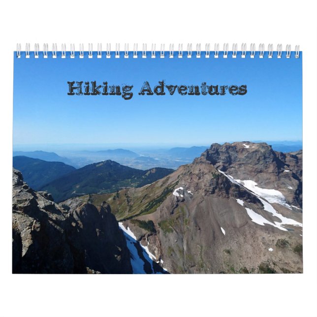 Calendário British Columbia Caminhando Aventuras Cênicas (Capa)