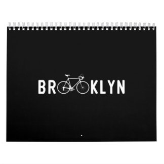 Calendário Brooklyn Bicycle Cycling