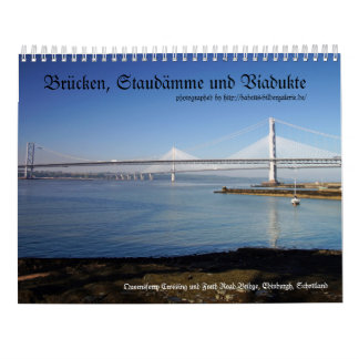 Calendário Brücken, Viadukte und Staudämme