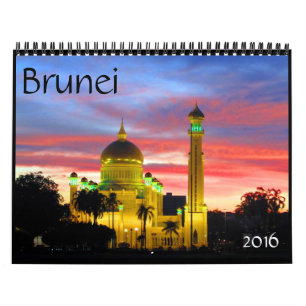 Calendário brunei 2016