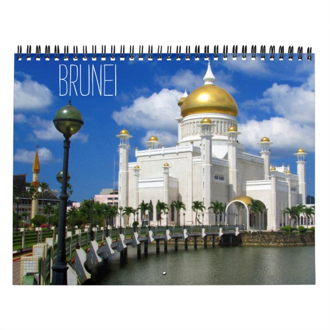 Calendário brunei 2025 (Capa)