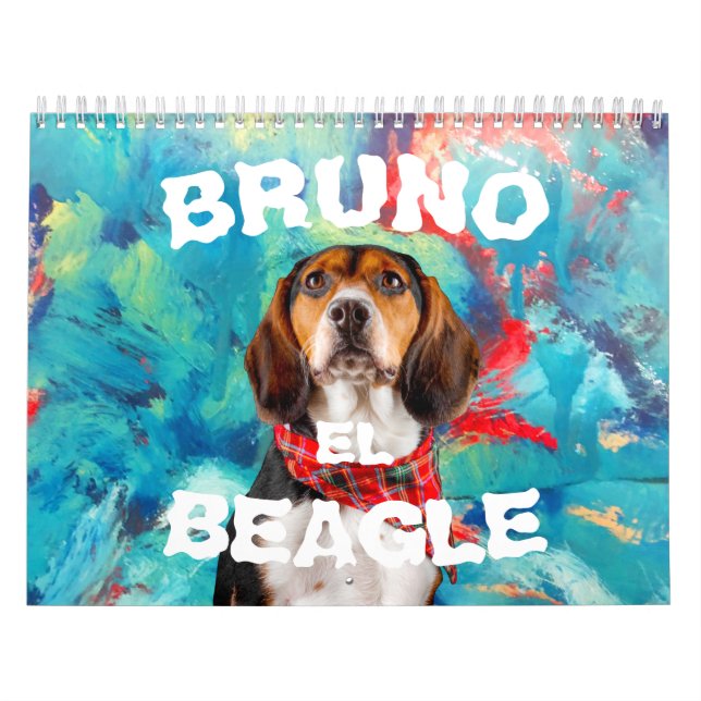 Calendário Bruno el Beagle Calendar 2022 (Capa)