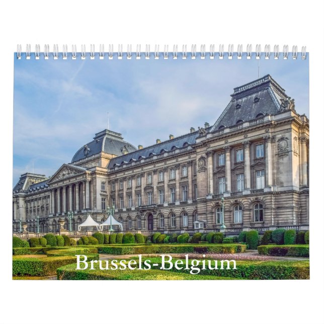 Calendário Bruxelas-Bélgica (Capa)