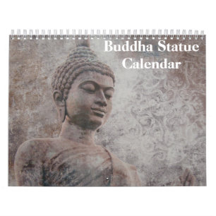 Calendário Buda Estátua 2025