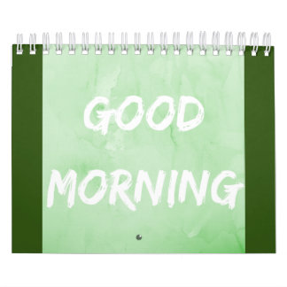 Calendário Buenos Días | Good morning