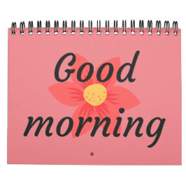 Calendário Buenos Días | Good morning