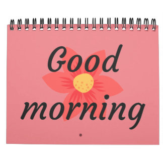 Calendário Buenos Días | Good morning