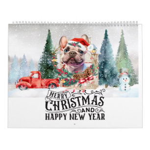 Calendário Buldogue Francês