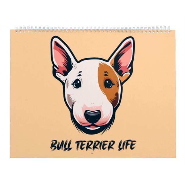 Calendário Bull Terrier Life (Capa)