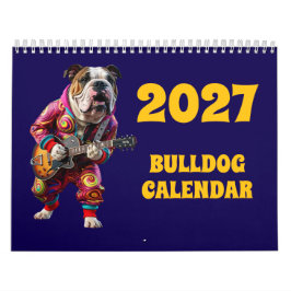 Calendário Bulldog 2027
