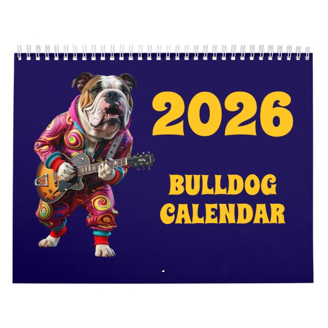 Calendário Bulldog Calendar (Capa)