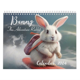Calendário Bunny The Adventure Rabbit 2024
