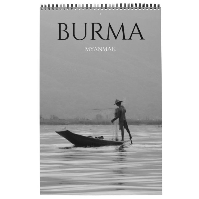 Calendário burma myanmar (Capa)