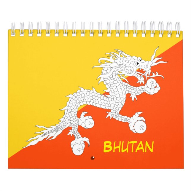 Calendário Butão (Capa)