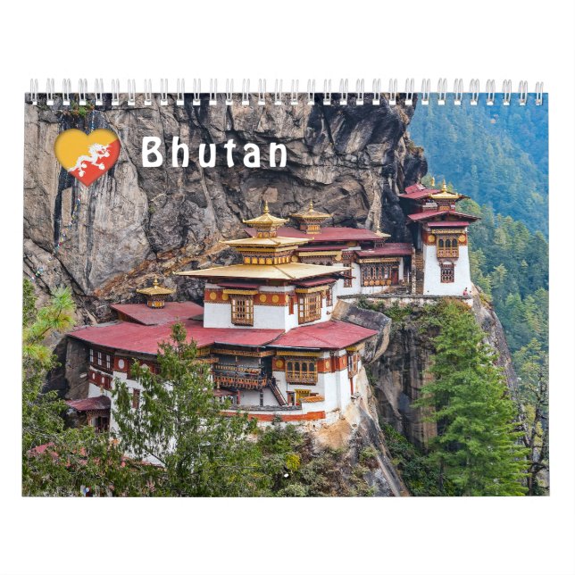 Calendário Butão (Capa)