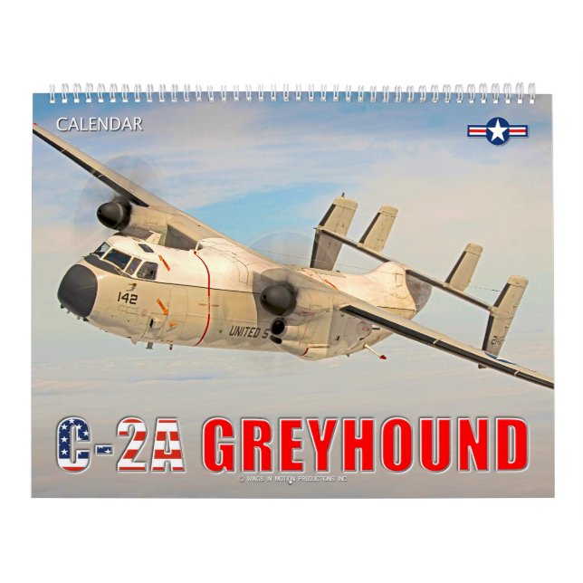 CALENDÁRIO C-2A GREYHOUND (Capa)