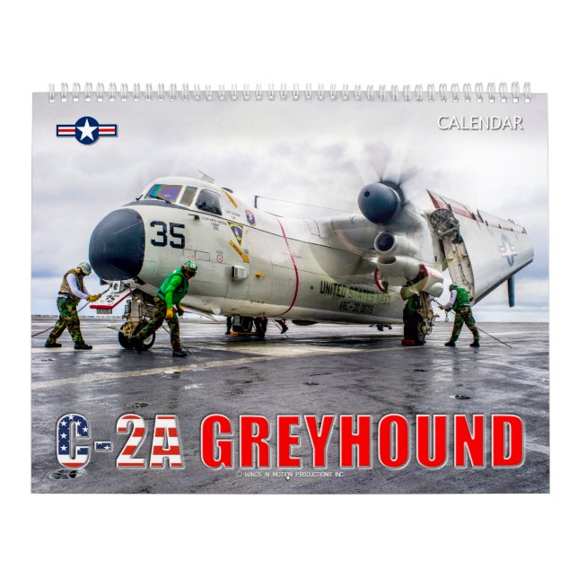 CALENDÁRIO C-2A GREYHOUND (Capa)