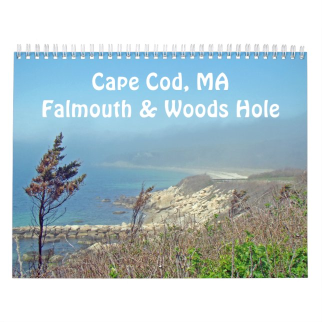 Calendário Cabo Cod, MÃES - Falmouth & Woods Hole - Calendári (Capa)