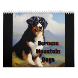Calendário Cachorro da Montanha Bernese