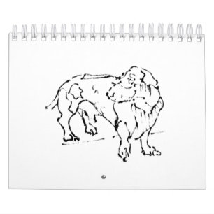 Calendário Cachorro Dachshund Fofo – 2027