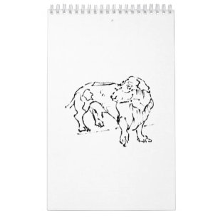 Calendário Cachorro Dachshund Fofo – 2027