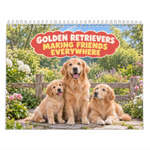 Cachorro Golden Retriever Engraçado Fazendo Amigos