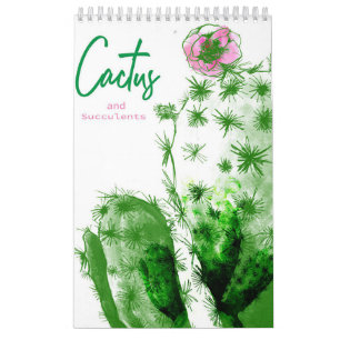 Calendário Cactus E Succults