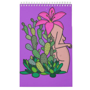 Calendário Cactus Girl