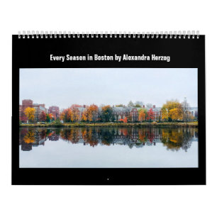 Calendário Cada estação em Boston