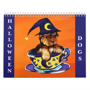 CALENDÁRIO CÃES DE HALLOWEEN