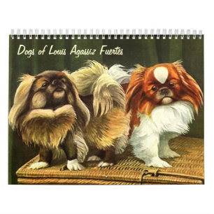 Calendário Cães de Louis Agassiz Fuertes