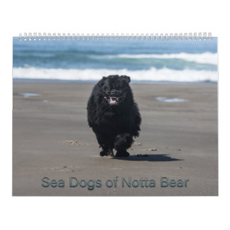 Calendário Cães do Mar de Notta Bear