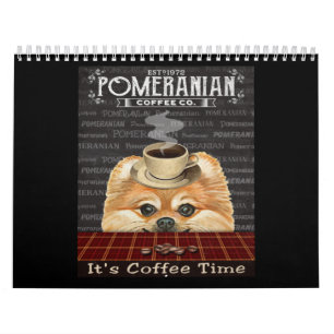 Calendário Café Canino Pomerano