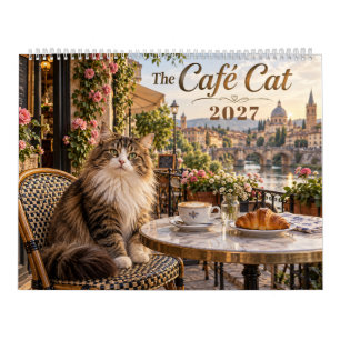 Calendário Café Cats Café Europeu