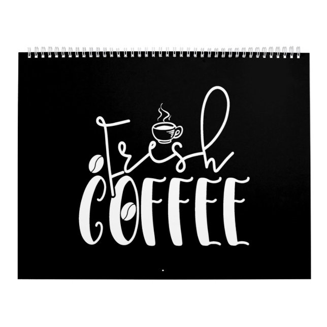 Calendário café fresco (Capa)