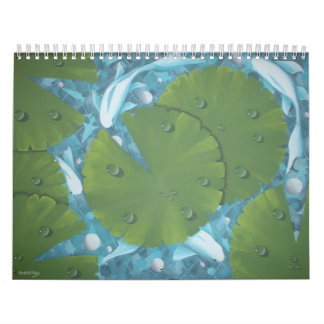 Calendário calander do koi